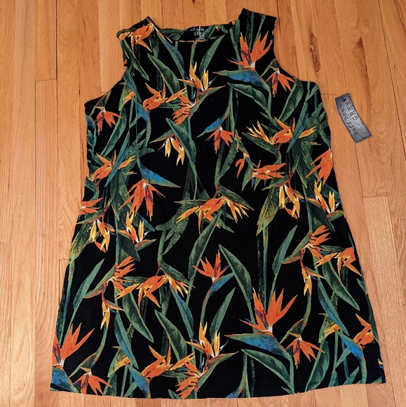 Ruff Hewn Grey Plus Sz Dress - Picture 1 of 5